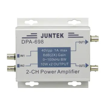 

Juntek Dpa-698 High Power Dual Channel Dds Function Signal Generator Power Amplifier Dc Power Amplifier 40Vpp(Us Plug)
