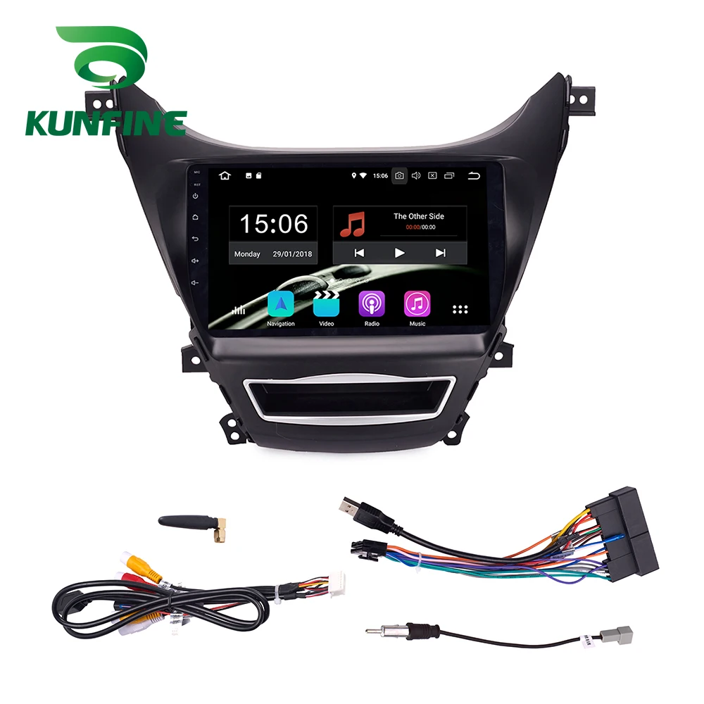 Android Car DVD GPS Navigation Multimedia Player Car Stereo For Hyundai Elantra 2012 Radio Head unit (16)