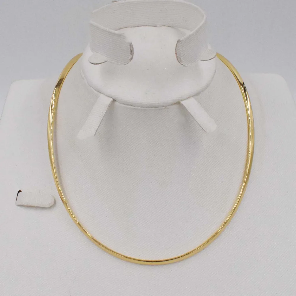 

New High Quality Dubai gold Necklace earrings Jewelry set for women Nigerian Wedding African fashion Jewelry