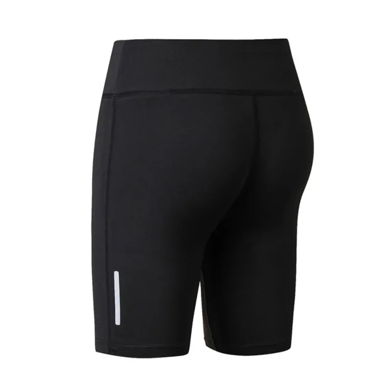 

Women's Compression Fit Tight Night Reflective High Waist Elastic Women Tight Bottom Slim shorts