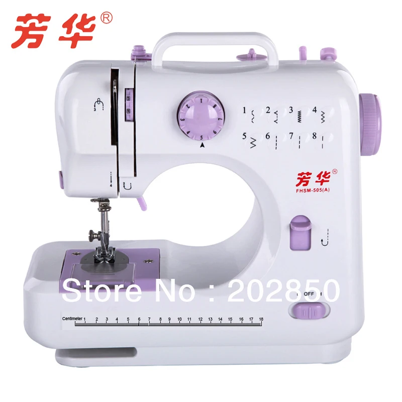 

Mini Electric Household Sewing Machine,With Multi-Functions and 5 Different Presser Foot,Free Shipping, 1 Year Quality Warranty
