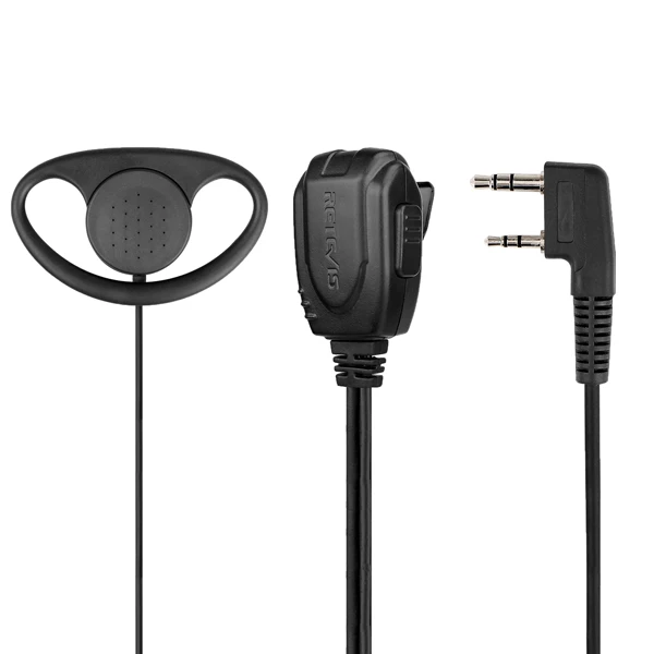D-образные наушники с заушником, наушники Walkie Talkie для Kenwood Baofeng UV-5R UV5R UV-82 888S RETEVIS H777/RT22/RT81/RT-5R