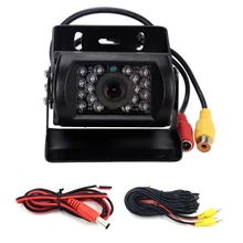 18 IR LED Car Rear View Camera 12-24v Truck Bus Lorry Car Rear View Reversing IR Nightvision Waterproof Car Rear View Camera