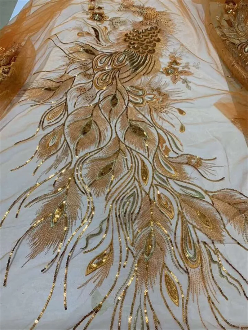 Красивый дизайн высокое качество африканская вышитая ткань JRB-12284 последние тюль кружево ткань с блёстки