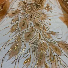 Красивый дизайн высокое качество африканская вышитая ткань JRB-12284 последние тюль кружево ткань с блёстки