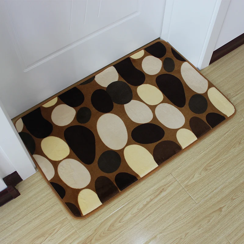 40*60cm bath mat stone Foot Massage Waterproof non slip bath rug for