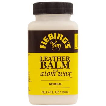 

American Fiebing's Leather Wax Stocking Vegetable Tanned Leather Fixing Liquid Wax Dyeing Finishing Agent 118ml