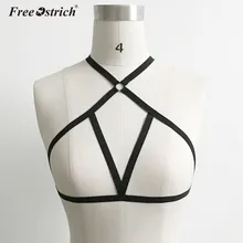 Страусиный бюстгальтер с бретельками, бюстье, обрезанный пояс для женщин и девушек, эластичный бюстгальтер с вырезами, бандаж на бретельках, Alargador Sujetador hot2