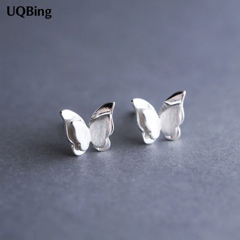 

New Style Fashion 925 Sterling Silver Butterfly Stud Earrings For Women Jewelry Pendientes Brincos Fashion Jewelry