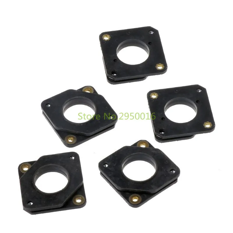 

5Pcs Steel Rubber Nema17 Bracket 42 Stepper Motor Damper Shock Absorber Pad CNC Ring 54x35mm 3D Printer Parts New C26