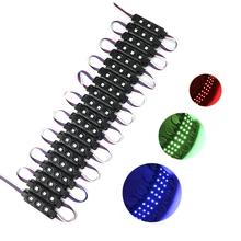20 шт./лот модули RGB LED DC12V 5050 SMD свет 3 светодиодный s/шт знак водонепроницаемости Подсветка Billboard освещение RGB съемный цвет JQ