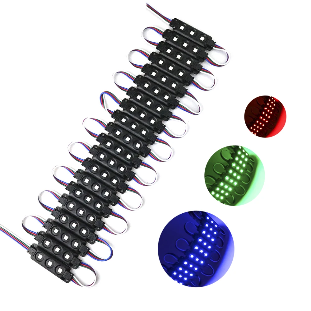 20Pcslot Rgb Led Modules Dc12V 5050 Smd Light 3Ledspcs Waterproof Sign Backlight Billboard Lighting Changeable Color Jq huismerk kopen in de aanbieding 20Pcslot Rgb Led Modules Dc12V 5050 Smd Light 3Ledspcs Waterproof Sign Backlight Billboard Lighting Changeable Color Jq huismerk kopen in de aanbieding