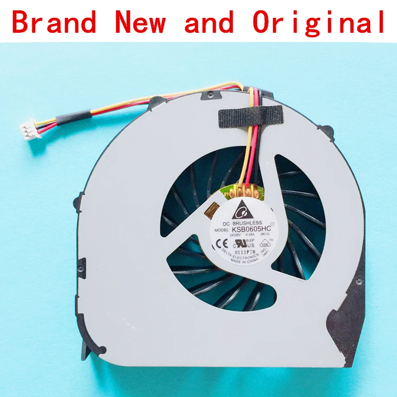 New laptop CPU cooling fan Cooler Notebook Fit for Acer FORCECON F9F7 DFS551305MC0T DC5V 0.5A KSB0605HC-9K1G 3-PIN Laptops Fans