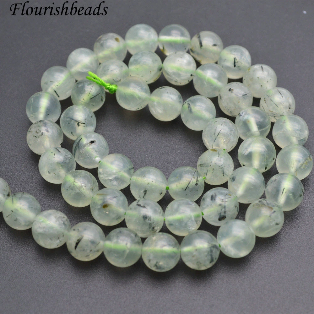 Wholesale natural gemstone terne Blackstone Round Loose Spacer Beads 4 mm ~ 12 mm