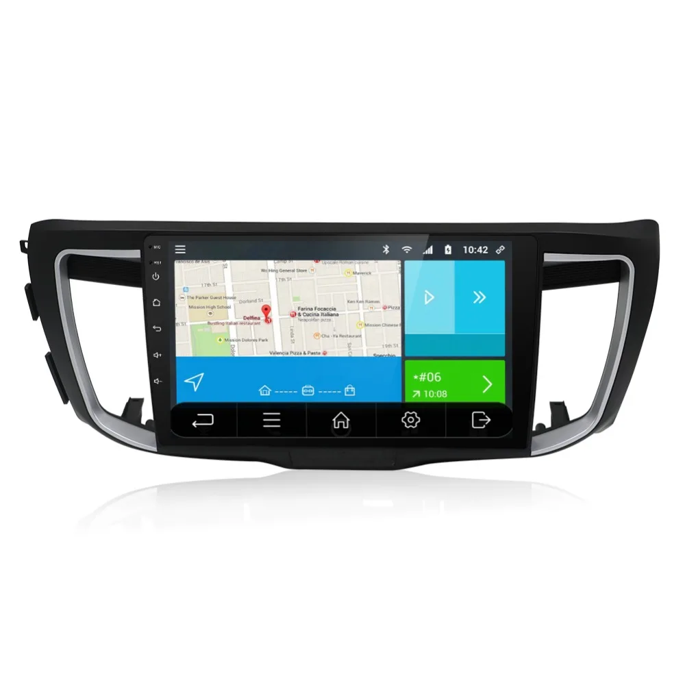 Android 6.0 10.1 Quad Core Car DVD Multimedia Player Radio For Honda Accord 9th 2013-2016 GPS Navigation 4G WIFI DAB RDS USB