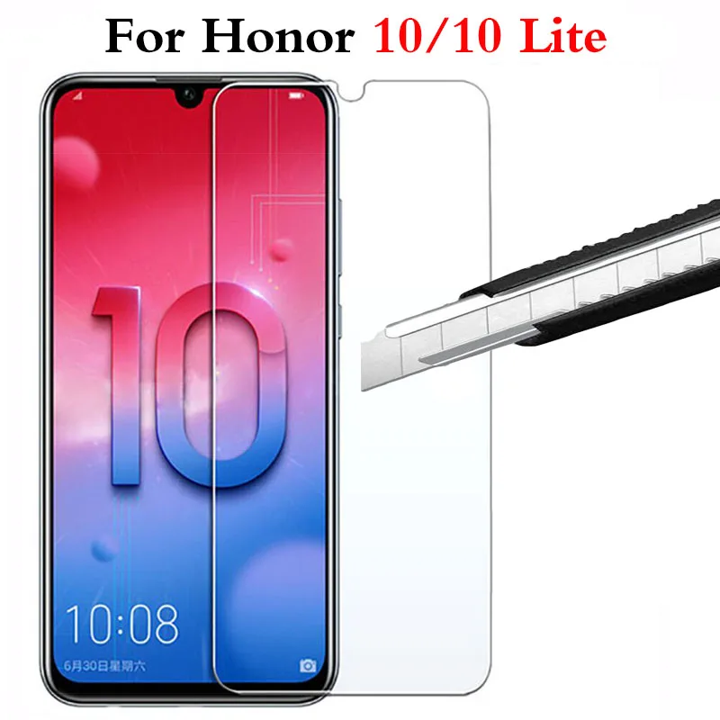 

HD tempered glass on honor 10 lite protective glas safety Accessories on honor10 light lit onor 10lite 10light coque cover film
