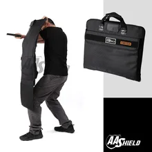 AA Shield пуленепробиваемый портфель, баллистический бронежилет, безопасная сумка NIJ Level IIIA, портфель с пластиной, тактический скрытый портфель