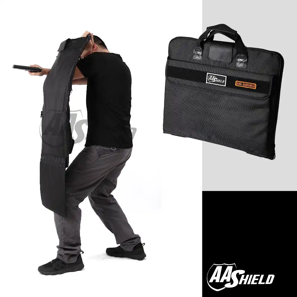 AA Shield Bulletproof Briefcase Ballistic Body Armor Safe Bag NIJ Level