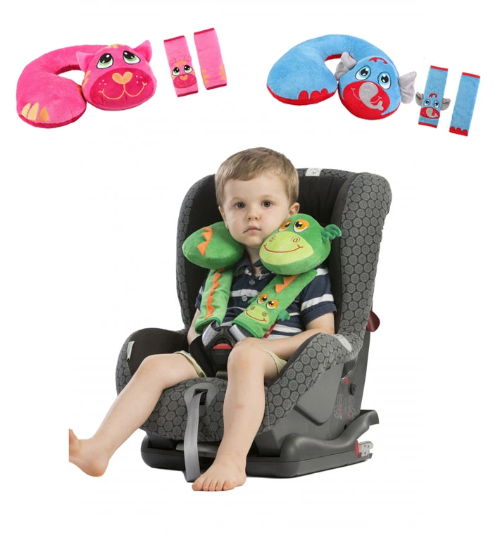 3 Pc Bebe Enfant En Bas Age Tete Cou Suppot Voyage D Appui Tete De Voiture Siege Oreiller Poussette Coussin Ceinture Cover0 2 Ans Aliexpress