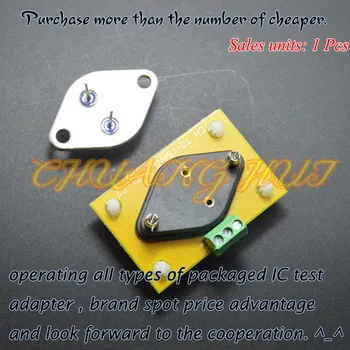 

SAN-F2 test socket Iron seal transistor test socket With PCB Connecting terminal