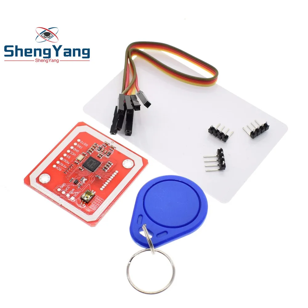 

ShengYang PN532 NFC RFID Wireless Module V3 User Kits Reader Writer Mode IC S50 Card PCB Attenna I2C IIC SPI HSU For Arduino