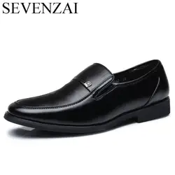 Мужские итальянские официальные классические кожаные туфли дерби платье мужская обувь без шнуровки элегантные деловые обувь мужские