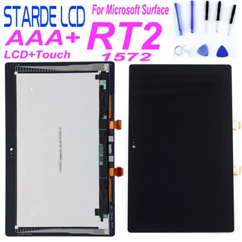

STARDE Replacement 10.6" LCD For Microsoft Surface RT 2 RT2 1572 LCD Display LTL106HL02-001 Touch Screen Digitizer Assembly