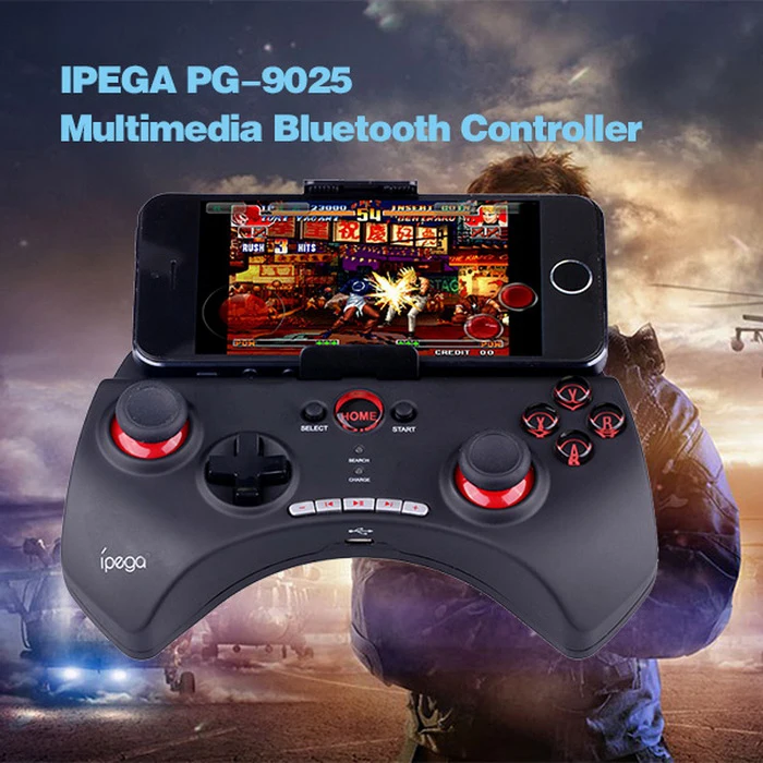 IPEGA PG-9025 беспроводной Bluetooth геймпад игровая консоль с подставкой для Android/iOS/Android tv/PC с вытяжной кронштейн Multimedi