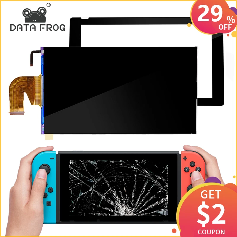 Сменный ЖК дисплей + сенсорный экран для ремонта консоли Nintendo Switch NS игровые