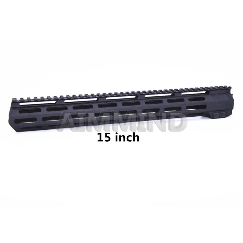 7 "9" 10 "12" 13,5 "15" дюймов AR15 свободный поплавок M-LOK MLOK Keymod ствольная накладка Пикатинни рельс тонкий стиль с стальная муфта ствола