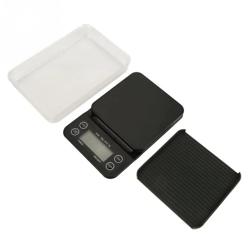 

1 pcs High Accuracy LCD Electronic Drip Coffee Gram Scale Kitchen Food Scale Digital LCD Weighing scales