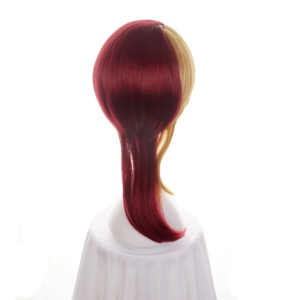 Ccutoo 45 см Land of the Lustrous Rutile красный золотой смешанные синтетические волосы косплей парик термостойкие вечерние парики