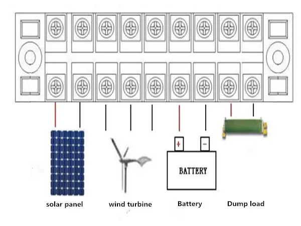 2kw Контроллер заряда 2000w 48v ветряной солнечный гибридный контроллер 48v