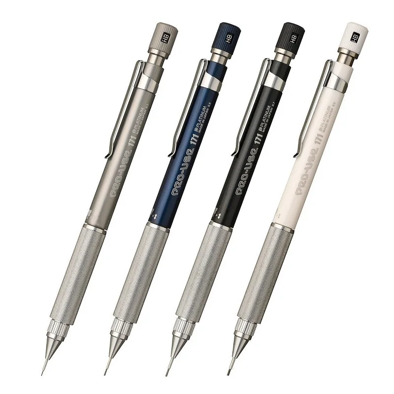 

Japan PLATINUM Pro-Use171 Mechanical Pencil Hand Drawn Mechanical Drawing Mechanical Pencil 1PCS