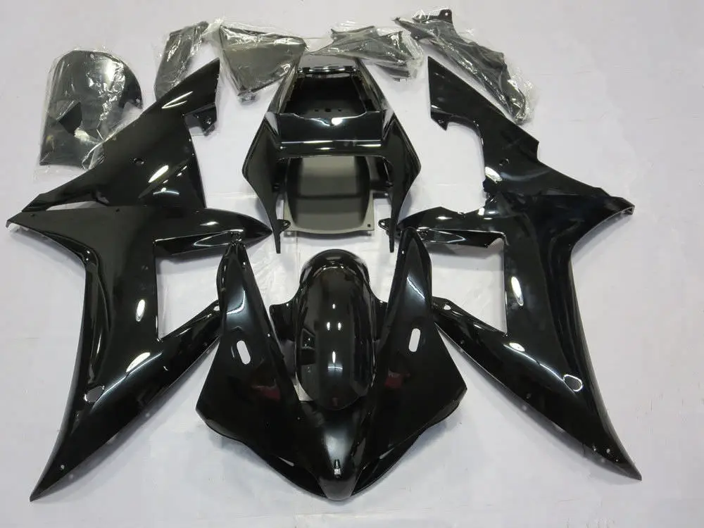 

Gloss Black Complete Bodywork ABS Plastic Injection Molding Fairing Kit For Yamaha YZF R1 2002 - 2003 YZF-R1 02 03