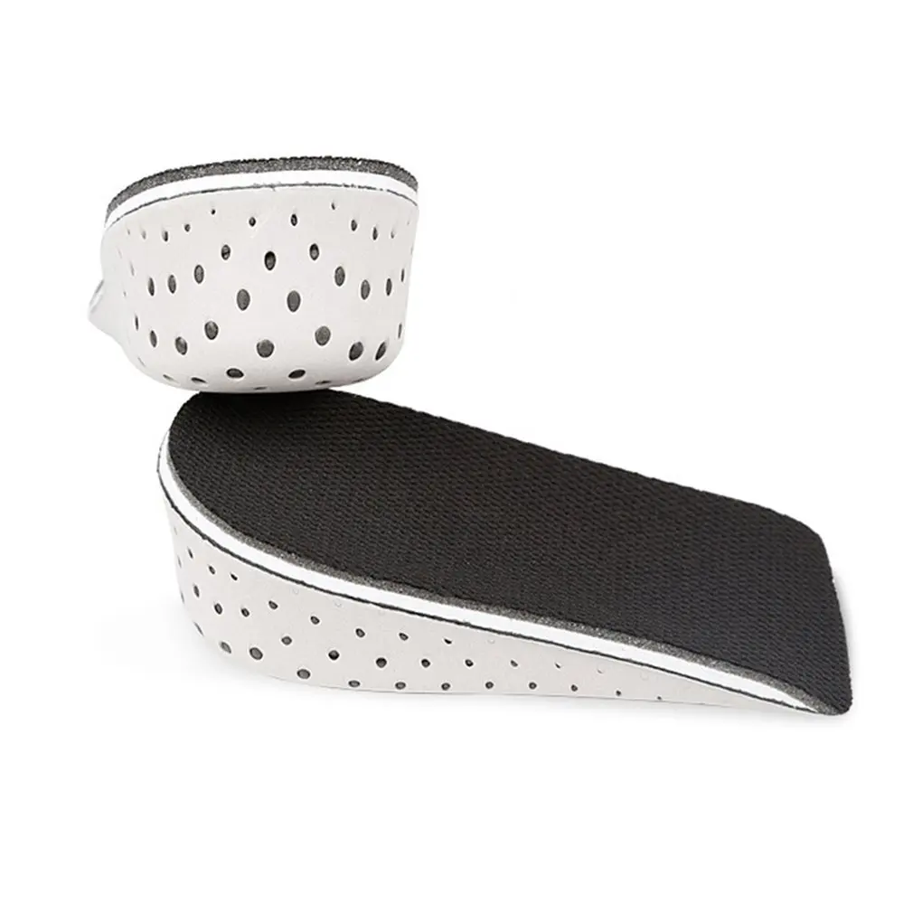

1 Pair Shoe Insoles Half Insole Heighten Heel Insert Sports Shoes Pad Cushion Unisex 2-4cm Height Increase Insoles