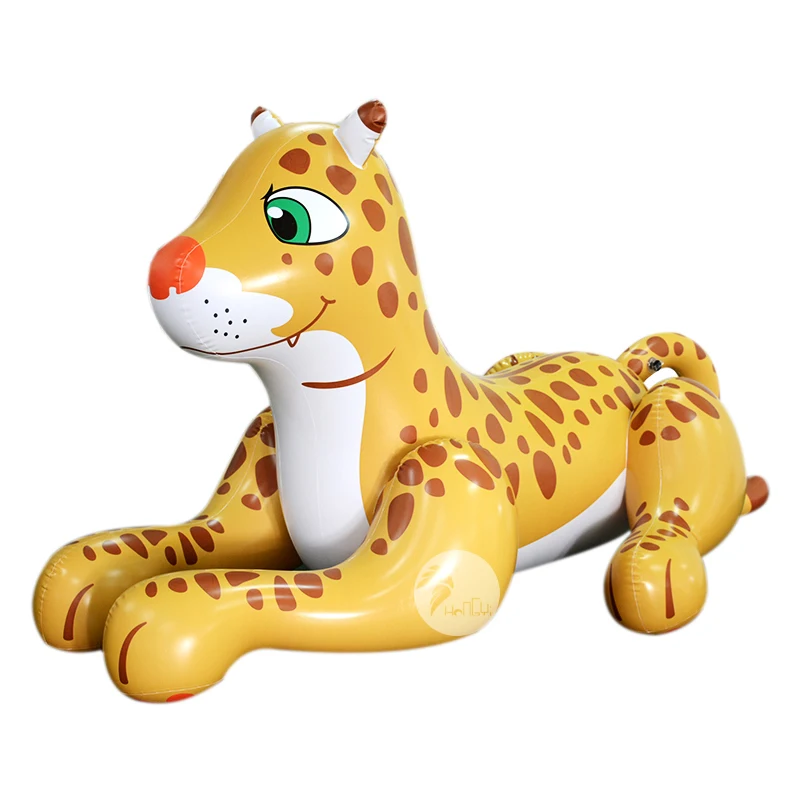 

Outdoor Advertising Promotion Inflatable Cartoon Cheetah PVC Inflatable Leopard