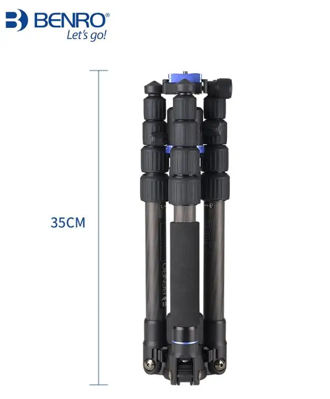 benro Tripod Carbon Fiber Single Reverse Camera Tripod Photographic bracket IF19C Portable Carpet R