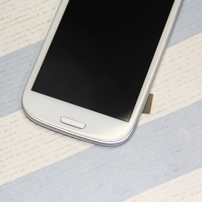 ЖК дисплей i9300 4 8 "для SAMSUNG GALAXY S3 III сенсорный экран дигитайзер с кнопкой возврата
