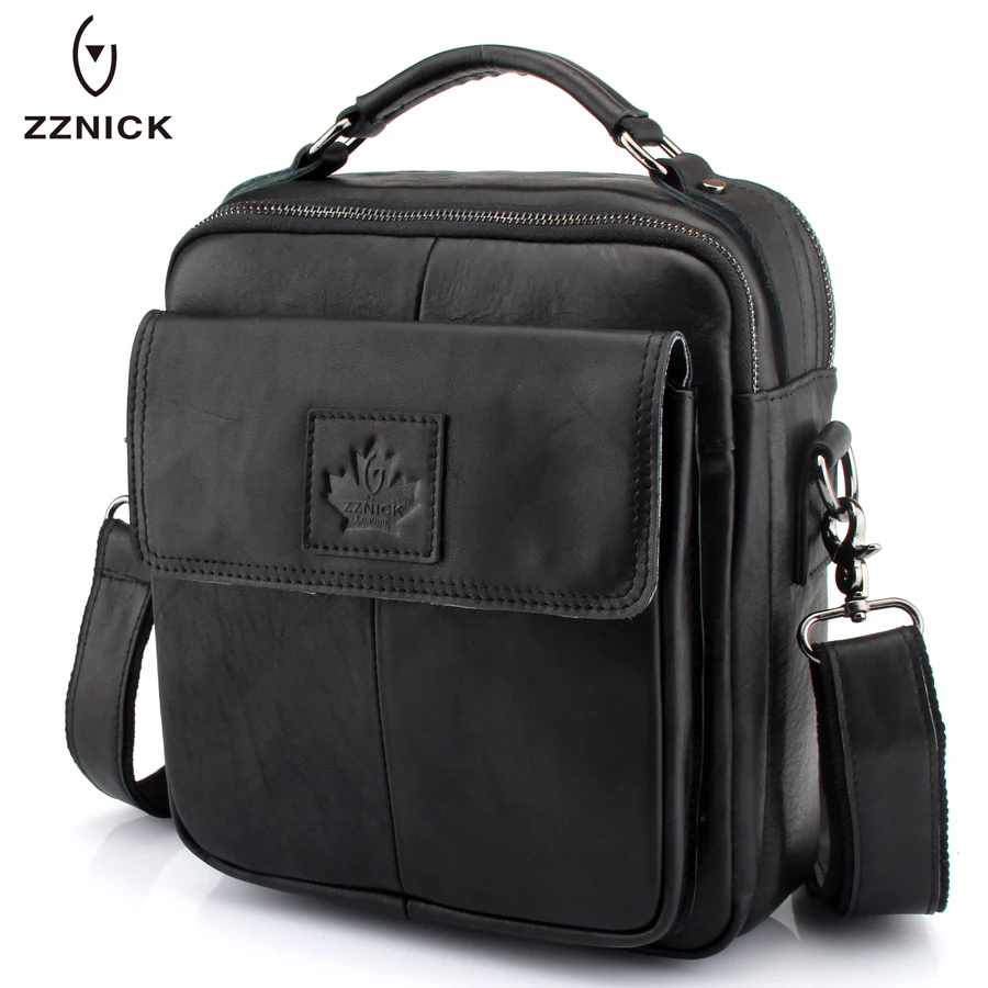 de couro homensageiro crossbody bolsa Number OF Alças/straps : Único