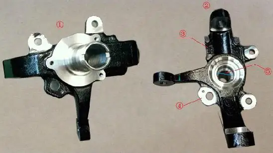 Genuine Left steering knuckle 3001101XK01XA for Great wall | Автомобили и мотоциклы