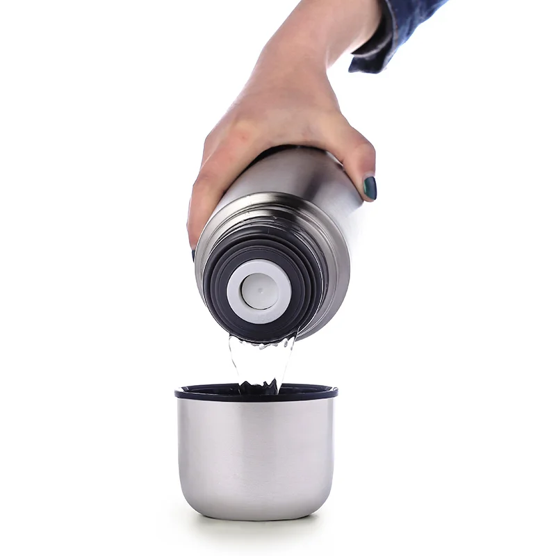 Best Haers 1000ml Thermos 12 24 Hours Double Insulated Vacuum Bullet Thermos