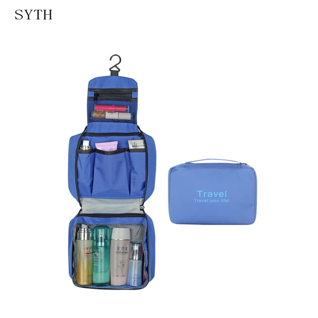 Syth Multi Functional Waterproof Compact Hanging Cosmetic Travel Bag Syth Multi Functional Waterproof Compact Hanging Cosmetic Travel Bag Toiletry Neceser Wash Makeup Necessaire