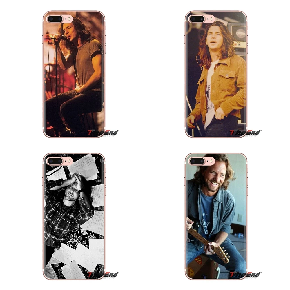 Soft Shell Case Eddie Vedder Pearl Jam plays Music For Huawei Nova 2 3 2i 3i Y6 Y7 Y9 Prime Pro GR3 GR5 2017 2018 2019 Y5II Y6II |