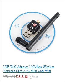 USB Wifi адаптер 600 Мбит Беспроводной сетевая карта Ethernet антенна Wi-Fi приемник USB LAN AC Dual Band 2,4G 5 ГГц для ПК Wi-Fi Dongle