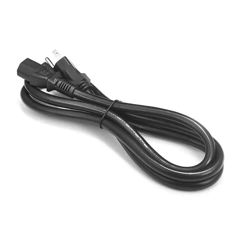 10 шт. штепсельный кабель питания стандарта США 1 2 м 5 3 14AWG IEC C13 Сетевой удлинитель