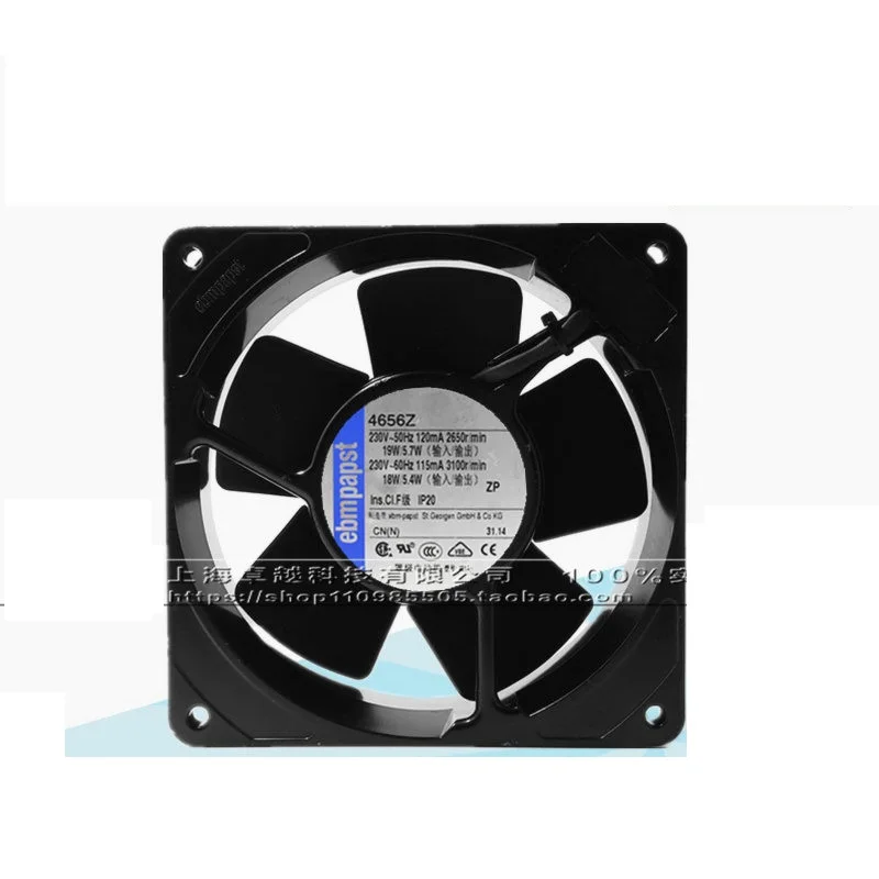 

New original 4656Z 12038 230V 19W all-metal high temperature fan