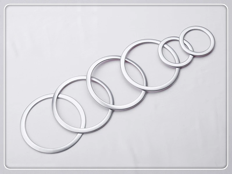 For Mercedes-Benz C-Class W205 / GLC X253 2015-2019 Interior Car Door Speaker Cover Trim 6pcs ABS Matte Auto Accessories | Автомобили и