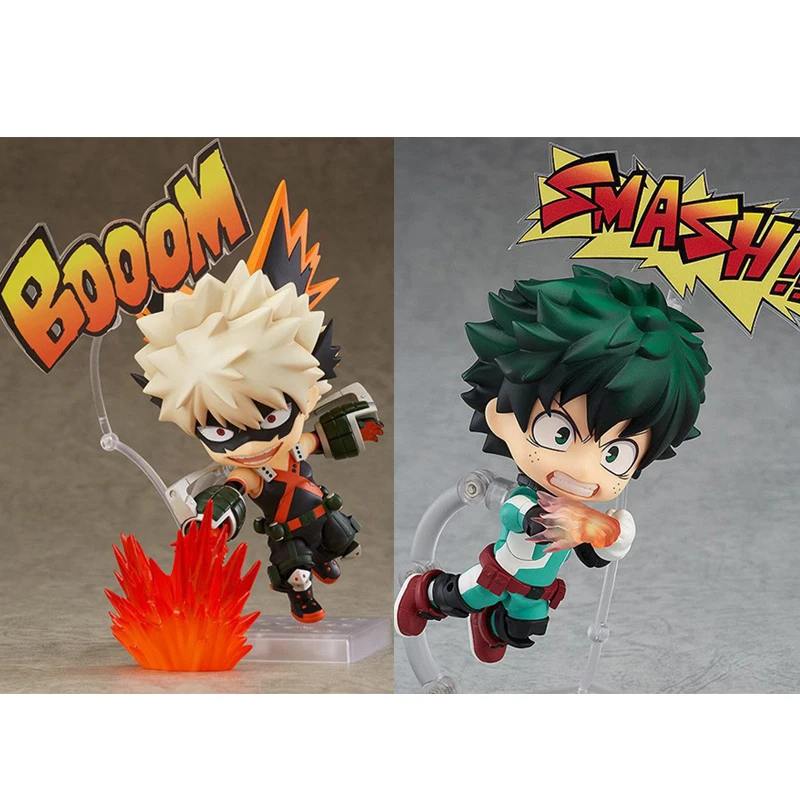

My Hero Academia Nendoroid Bakugo Katsuki 705 Midoriya Lzuku 686 PVC Action Figure Model Toy Doll Gift