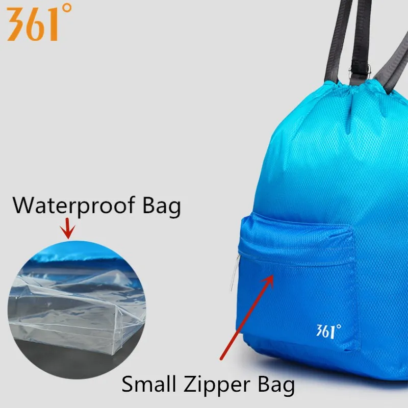 361 Sports Bag Swimming Backpack Waterproof Bag 20L Drawstring Dry Wet Bag Camping Pool Beach Gym Fitness Men Women Children 361 Sports Bag Swimming Backpack Waterproof Bag 20L Drawstring Dry Wet Bag Camping Pool Beach Gym Fitness Men Women Children